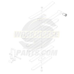 00468454  -  Bushing Asm - Rear Spring Front Eye 